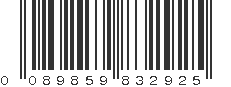 UPC 089859832925