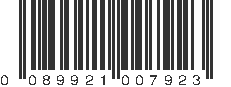 UPC 089921007923