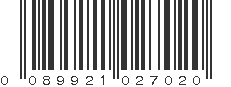 UPC 089921027020