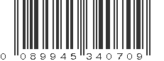 UPC 089945340709