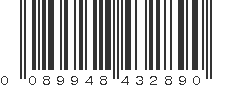 UPC 089948432890