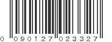 UPC 090127023327