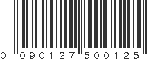 UPC 090127500125