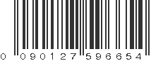 UPC 090127596654