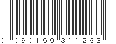 UPC 090159311263