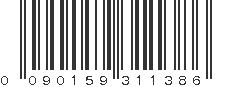 UPC 090159311386