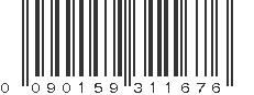 UPC 090159311676