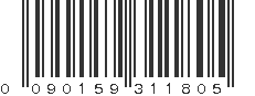 UPC 090159311805