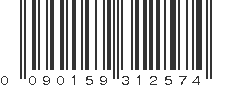 UPC 090159312574