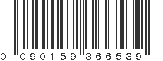 UPC 090159366539
