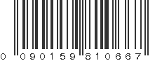 UPC 090159810667