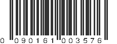 UPC 090161003576