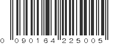 UPC 090164225005