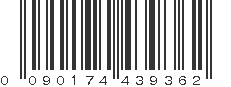 UPC 090174439362