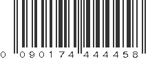 UPC 090174444458