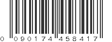 UPC 090174458417