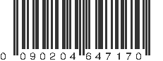 UPC 090204647170