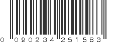 UPC 090234251583