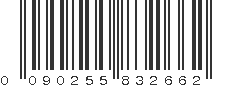 UPC 090255832662