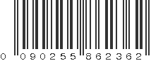 UPC 090255862362