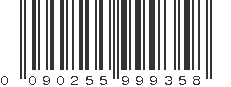 UPC 090255999358
