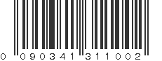 UPC 090341311002