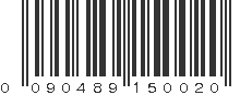 UPC 090489150020