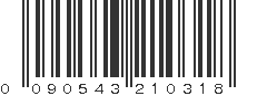 UPC 090543210318