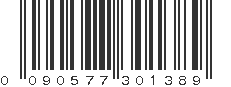 UPC 090577301389
