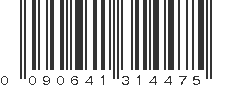 UPC 090641314475