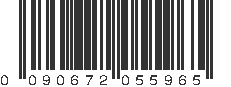 UPC 090672055965