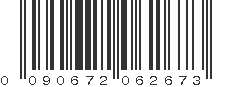 UPC 090672062673