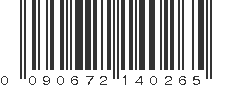 UPC 090672140265