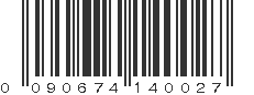 UPC 090674140027