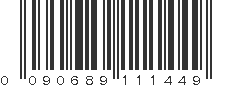 UPC 090689111449