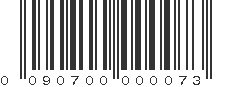 UPC 090700000073