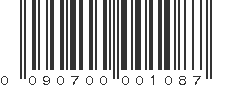 UPC 090700001087