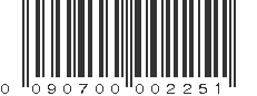 UPC 090700002251