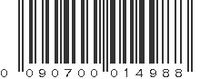 UPC 090700014988