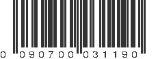 UPC 090700031190