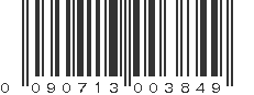 UPC 090713003849