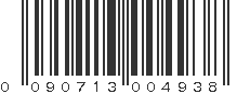 UPC 090713004938