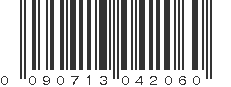 UPC 090713042060