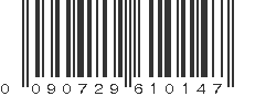 UPC 090729610147