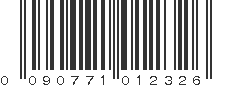 UPC 090771012326