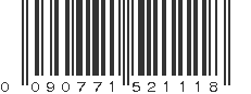 UPC 090771521118