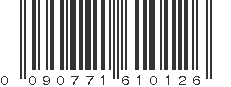 UPC 090771610126