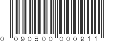 UPC 090800000911