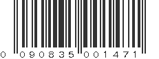 UPC 090835001471