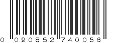 UPC 090852740056